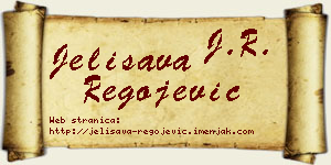 Jelisava Regojević vizit kartica